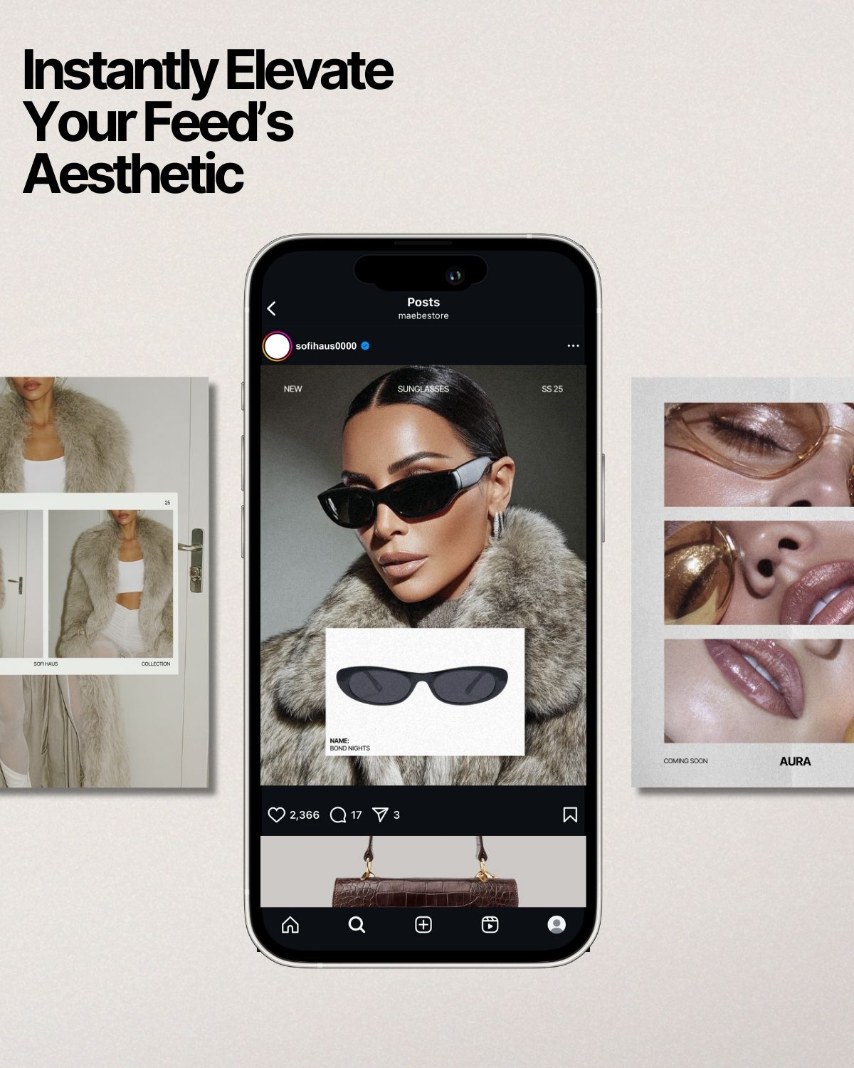 54 Neutral Instagram Canva Templates