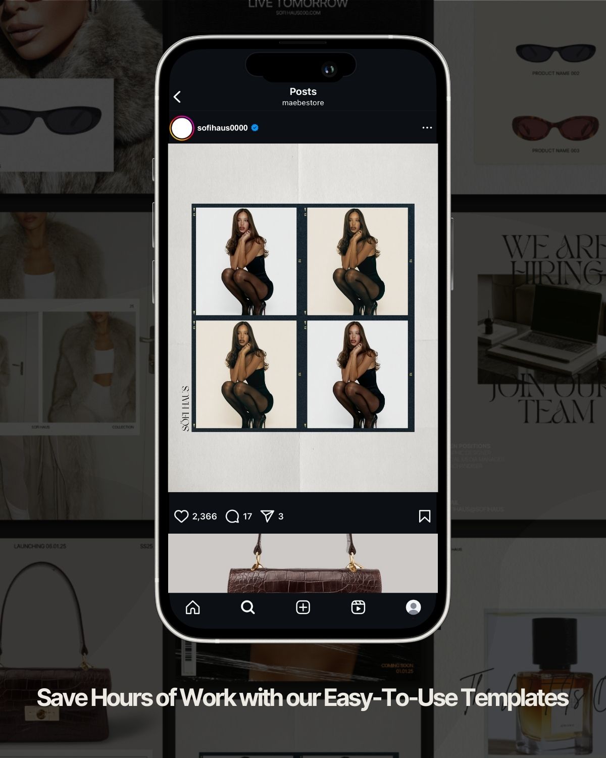 54 Neutral Instagram Canva Templates
